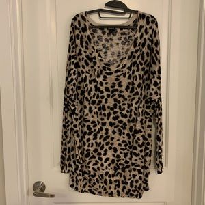 Cheetah Print Sweater